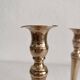 Antique candlesticks candlesticks baluster in brass copper