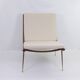Fauteuil BOOMERANG  de P. HVIDT & NIELSEN, éd. original, restauré, 1950