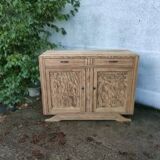 Parisian sideboard in pitch pine