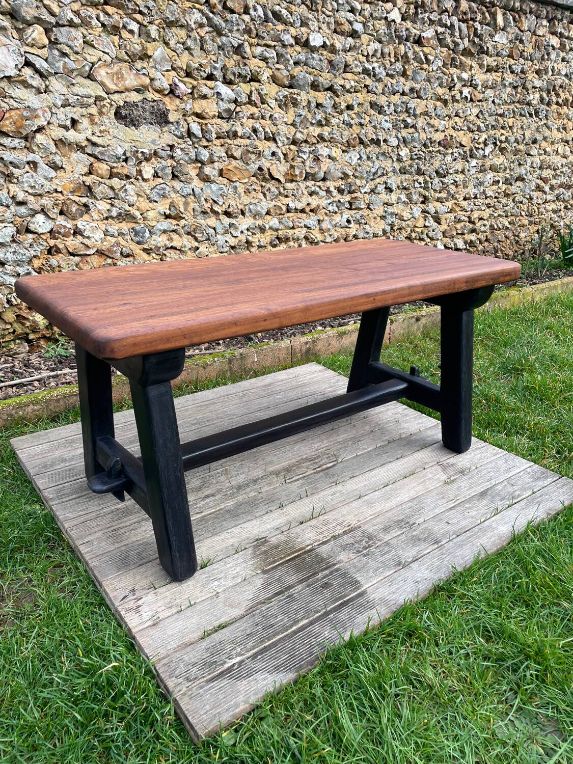 Vintage brutalist coffee table 1970