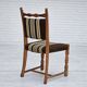 1970s, set 6 pcs of Danish dinning chairs, original good condition, oak wood.