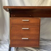 Scandinavian desk in wood and metal by Cees Braakman - Pastoe, design 1970
