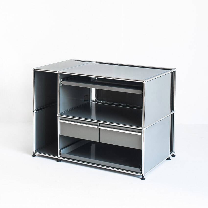 Mobilier de bureau fabriqué par USM Haller. Suisse.