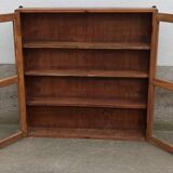 Old glass wall shelf