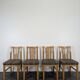 Série de 4 chaises design Italien