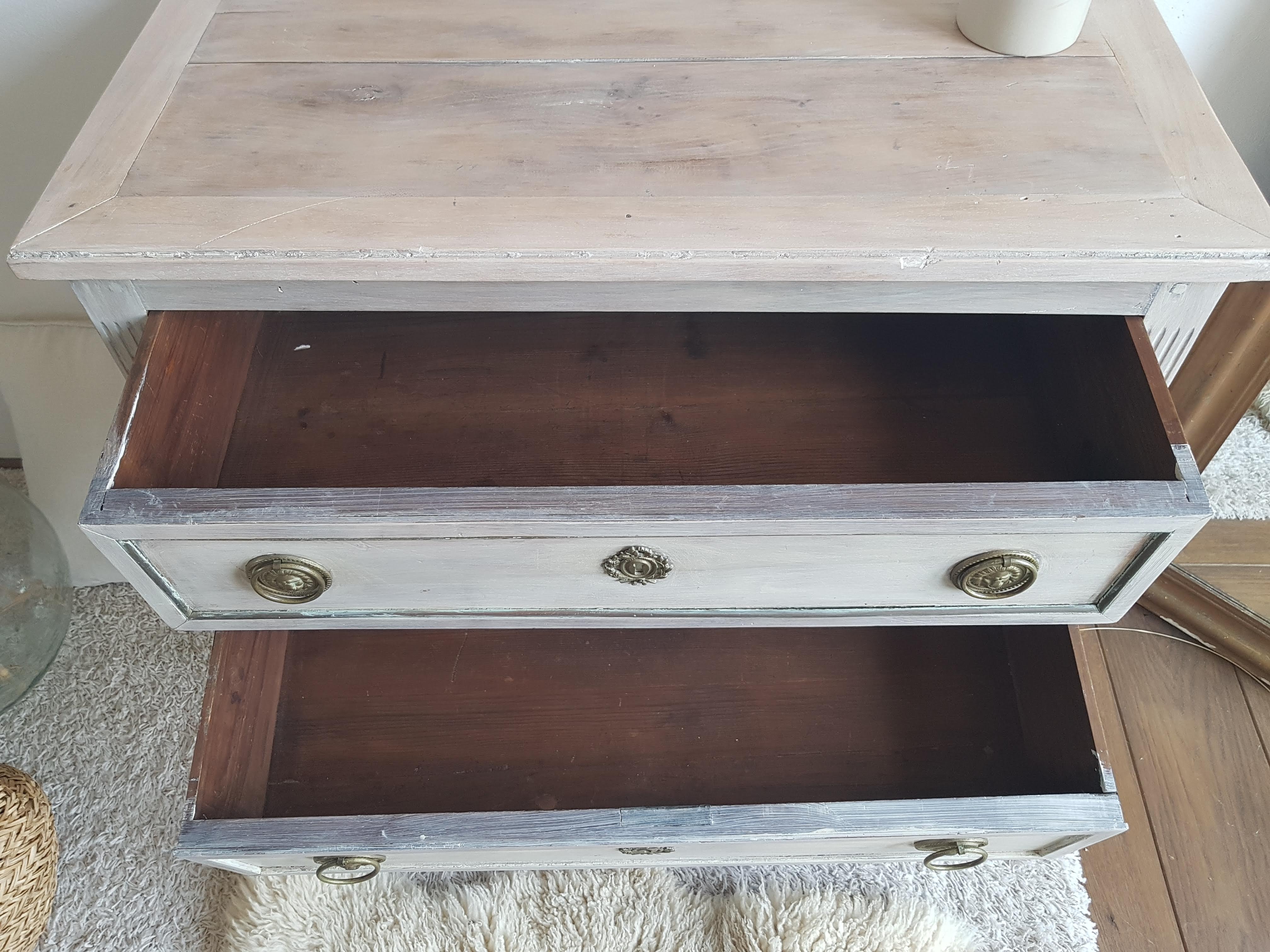 Old patinated dresser