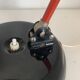 Vintage 1960s cardinal red diabolo desk lamp - 45 cm