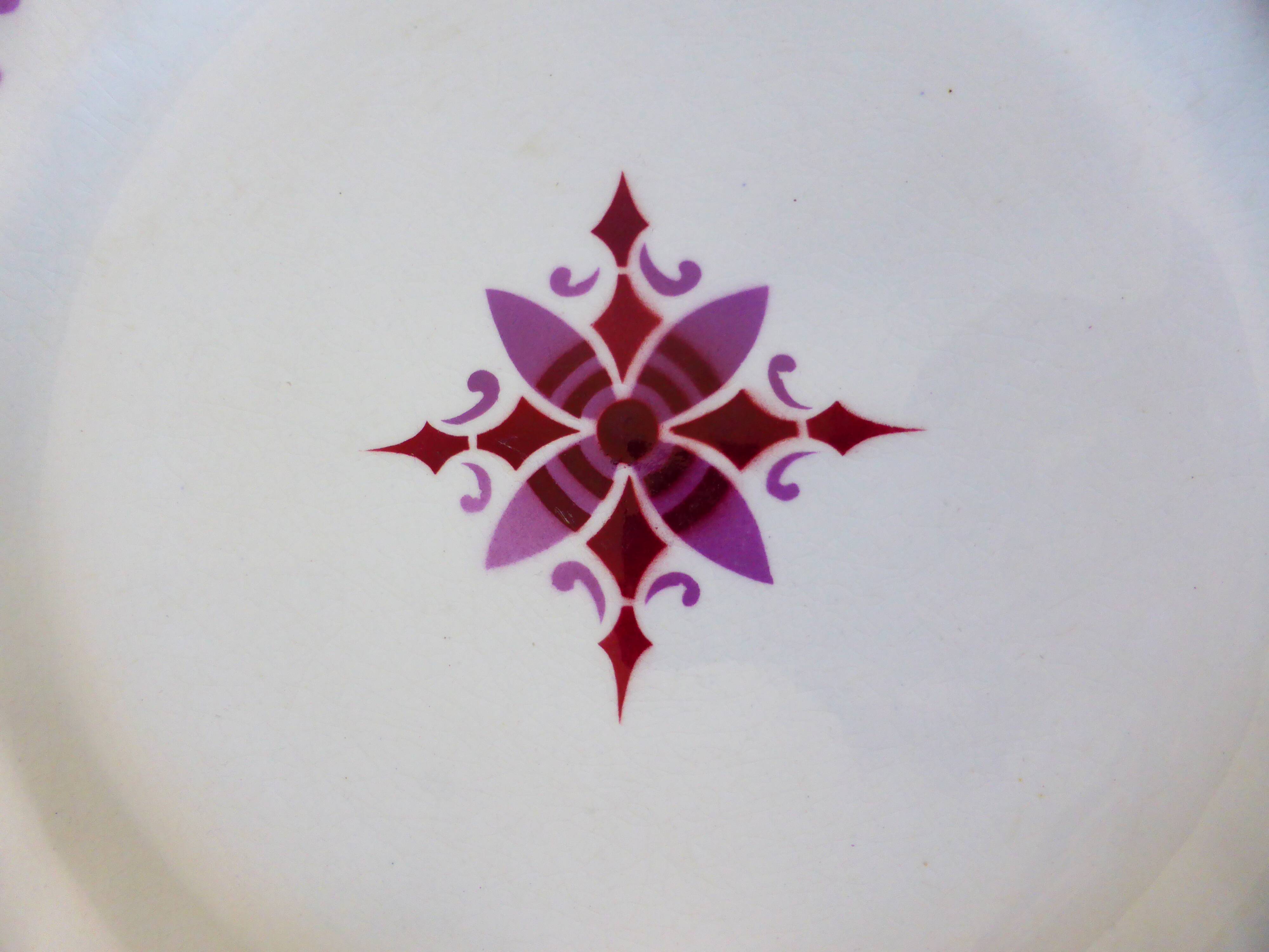 4 assiettes plates du Moulin des Loups et Hamage Madeleine 2106191