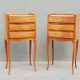 Pair of Louis XV style bedside tables