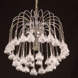 Set of 2 Julia Roberts, Vintage White Murano Chandelier, 1980s