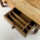 English coffee table 19th century pine