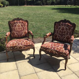 Pair of 19th century armchairs