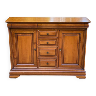 Buffet Louis Philippe en bois faible profondeur
