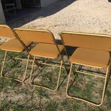 3 Chairs Folding vintage