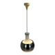 Glass and aluminum pendant light, design Rolf Krüger for Staff Leuchten, P118