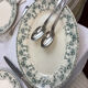 Plat ancien Terre de fer made in france Choisy le Roi
