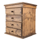 Rustic Primitive Natural Pine Small Apothecary Chest, 1940s