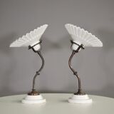 Wall lamps Aldibernardi, 1970s, Set of 2