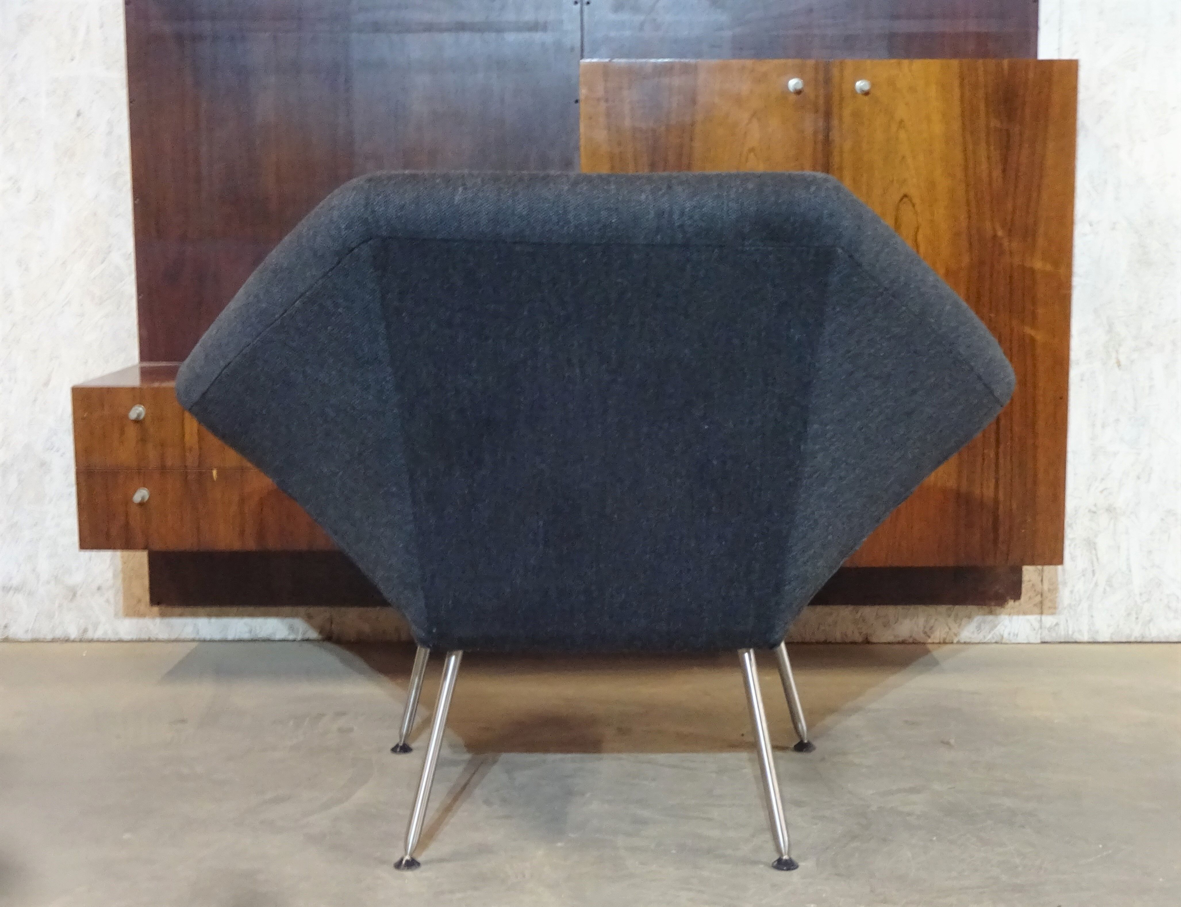 Armchairs Model Caleidos 835 by Frans Schrofer for Young International, Netherlands, 1980, Set of 2