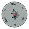 Assiette plate villeroy & boch modele Alt Strasburg fleur rose