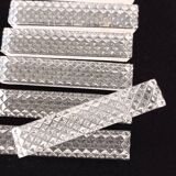 Knife holder chiseled glass