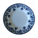 Assiette ancienne terre de fer saint Amand Jane docks franc comtois