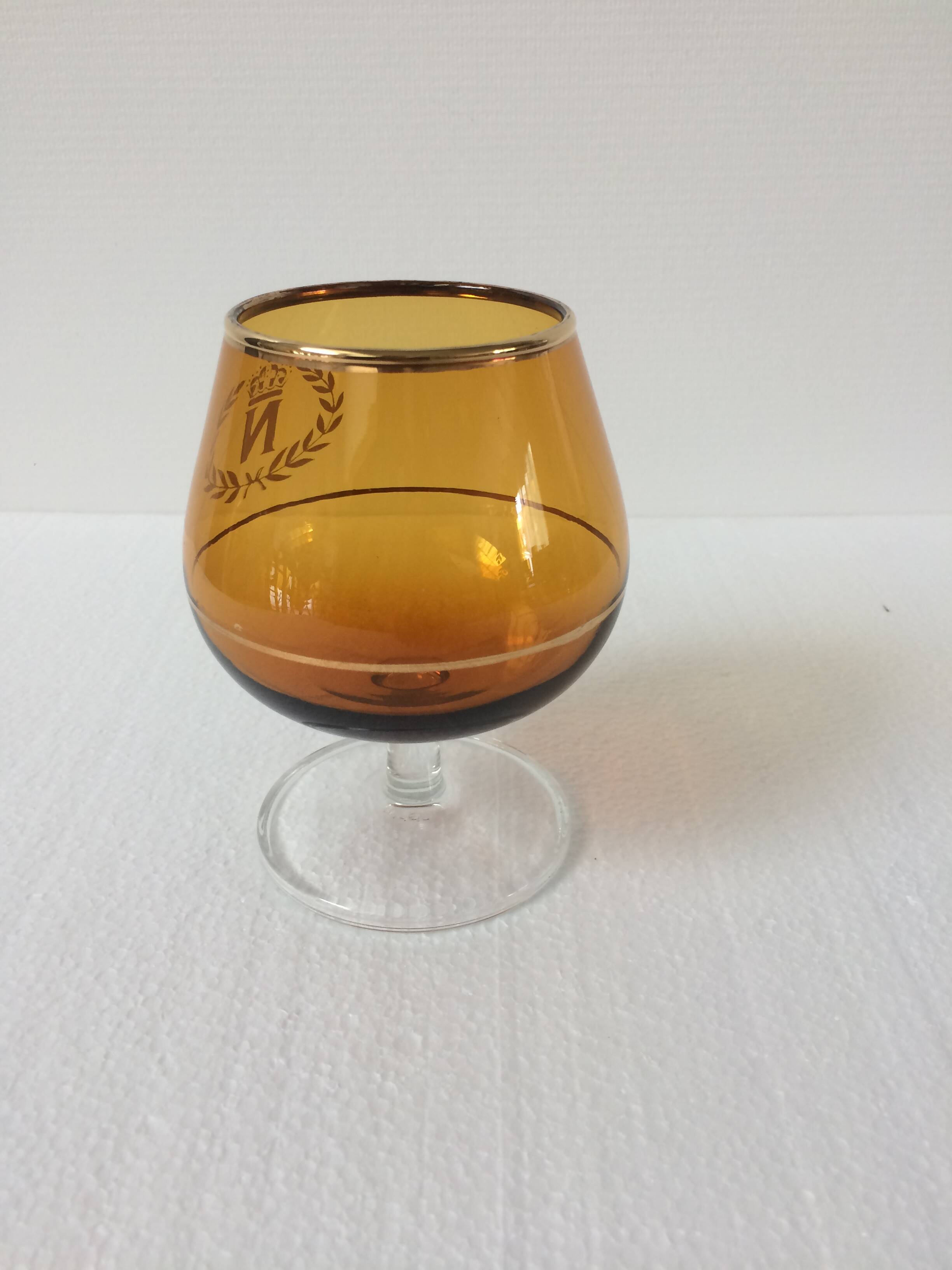 Series of 6 amber Napoleon errors