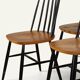 Set of 4 vintage wooden chairs, 1960s