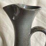 Green vintage ceramic vase