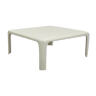 White coffee table Demetrio 70 by Vico Magistretti for Artemide, 1960