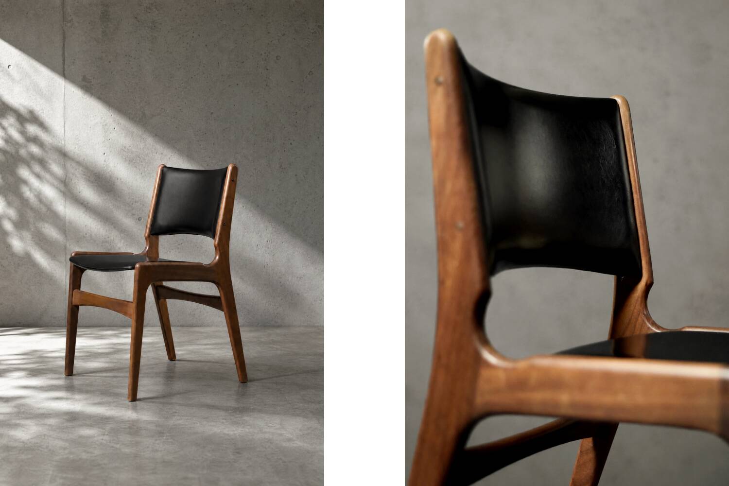 Vintage Mid-Century Modern Danish Teak Model 89 Armchair by Erik Buch