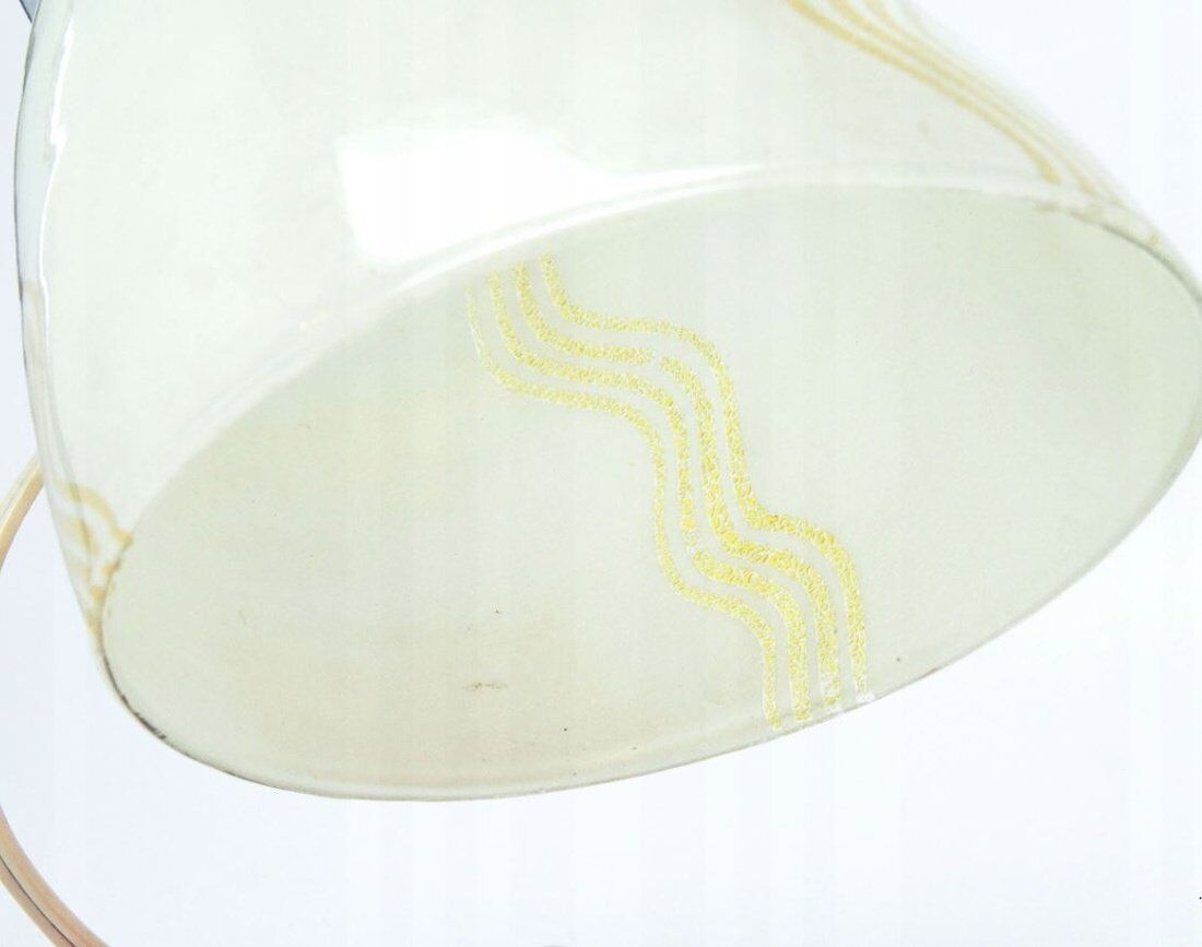 Czechoslovakian Art Deco bedside lamp from Napako, 1950s
