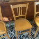 Series of 4 vintage bistro chairs