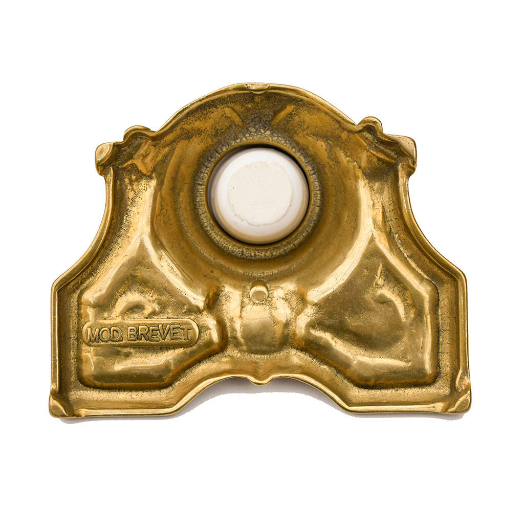 Ink Art Nouveau old vintage gilded bronze