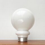 Italian replacement glass for mid-century space age spy lamp by Mazzega, 1960s.