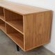 Bibliothèque en chêne, design scandinave