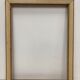 Vintage cream and gold frame