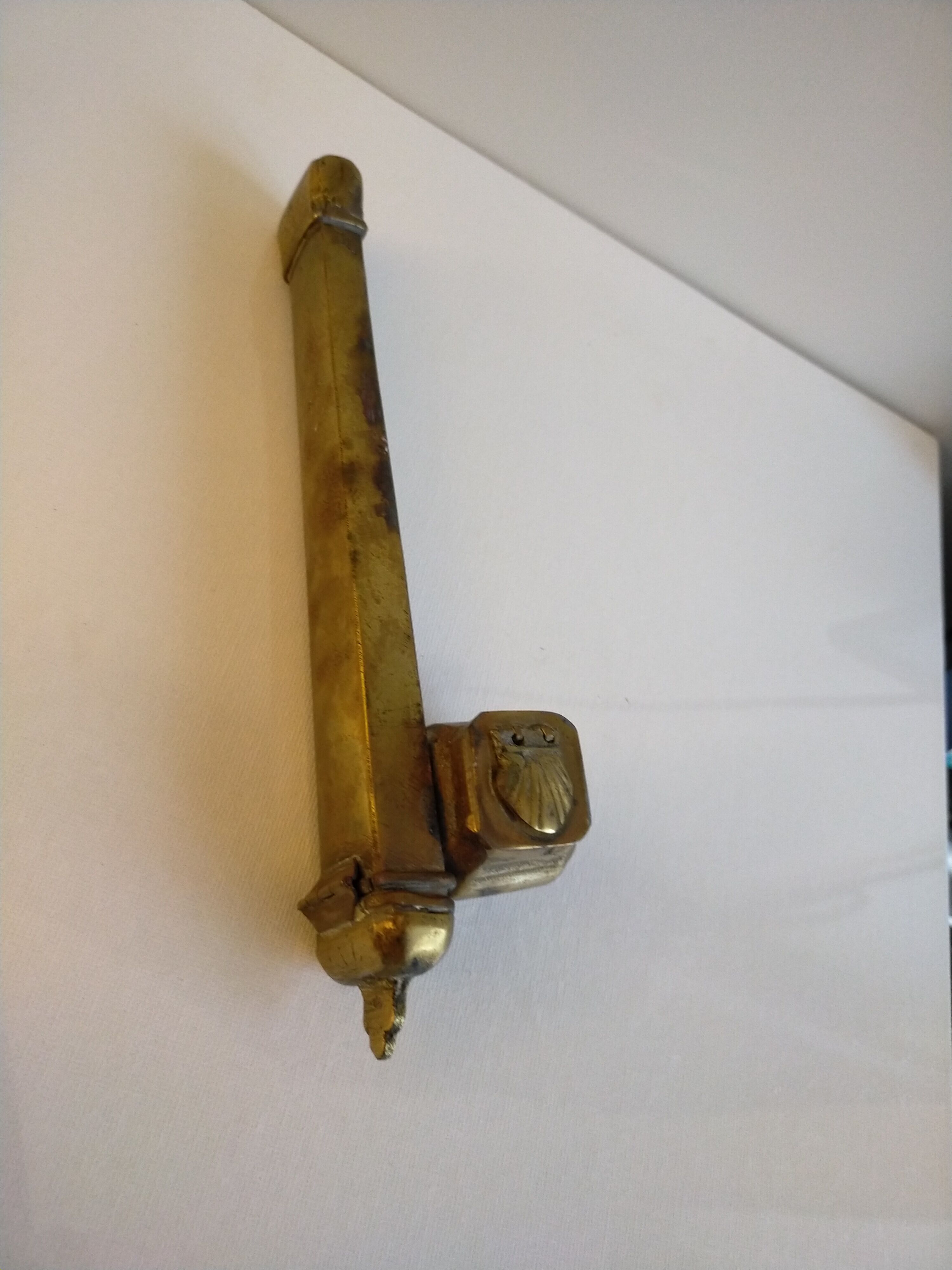 Brass case for writing