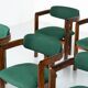 Lot de 8 chaises Pamplona par Augusto Savini pour Pozzi, Italie, années 1960