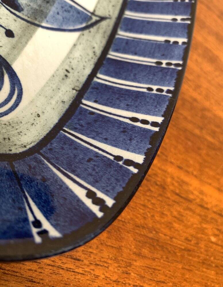 Danish porcelain bowl from the mid-century by Aluminia Royal Copenhagen, 1960s.