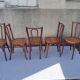 Set of 5 Luterma bistro chairs.