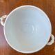 Antique white earthenware soup tureen – Lunéville