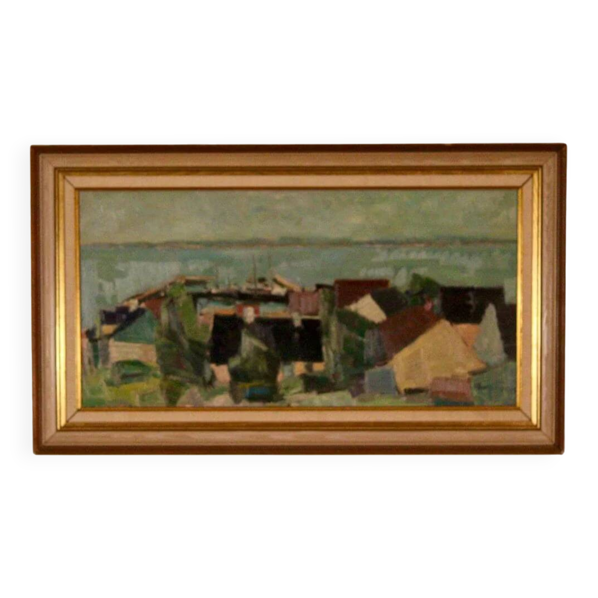 “Coastal Village” by K. Berndström