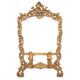 Un grand miroir à cadre doré, Italie, première moitié du XXe siècle.
