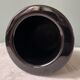 Black glazed ceramic vase, La Croix d'Ossau