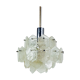 Kalmar Franken ice glass chandelier, 1960s