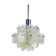 Kalmar Franken ice glass chandelier, 1960s