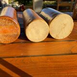 Set of three stoneware bottles