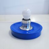 Saturno blue Targetti wall lamp from the 70s