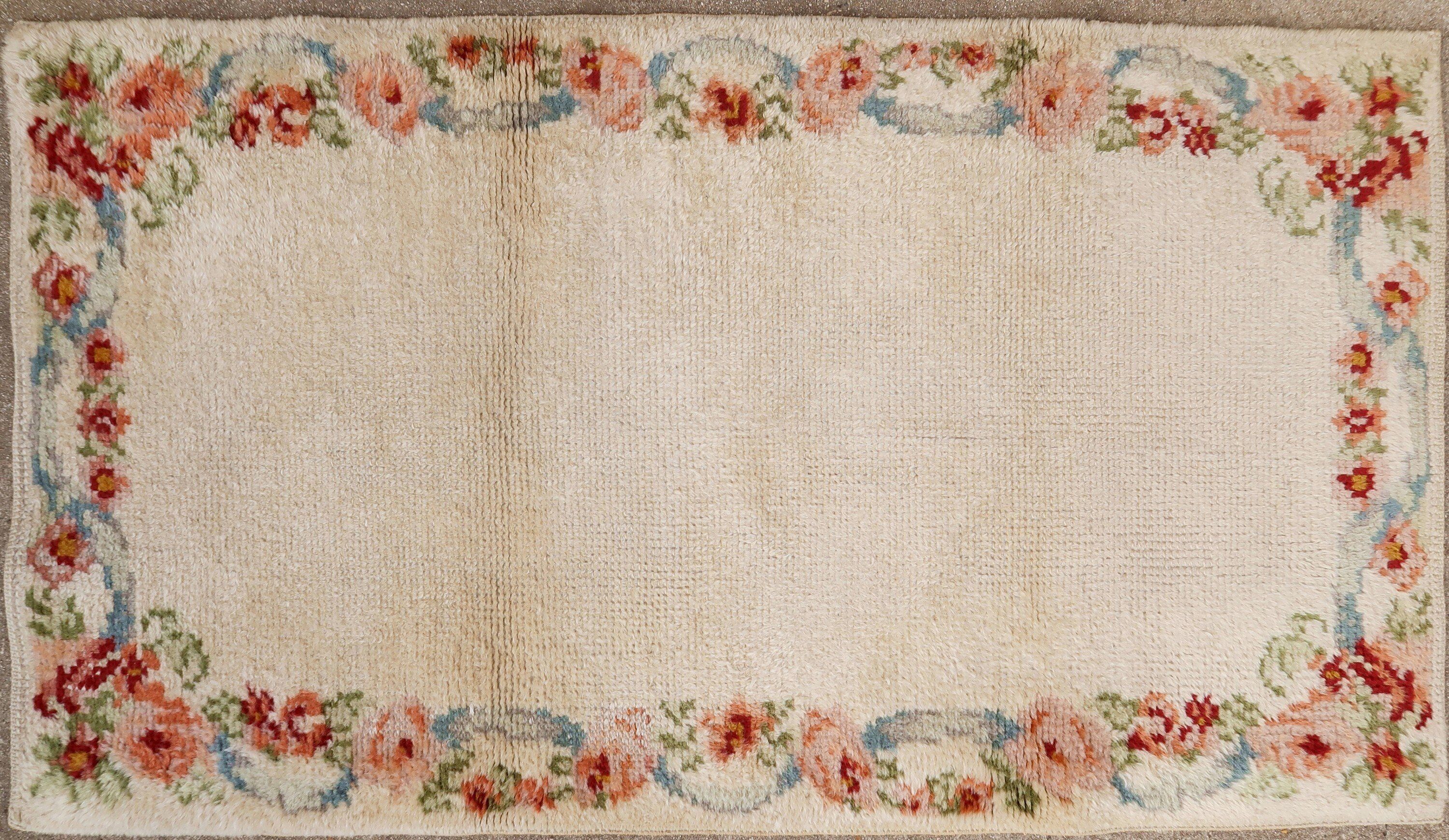 French rug 1940 132 X 75 cm